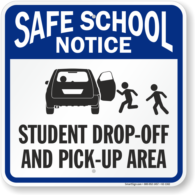 Safe school notice