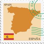 西班牙的邮票＂width=